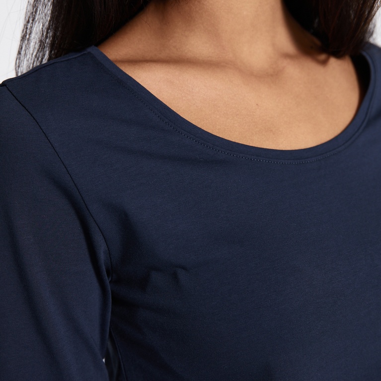 Basic long sleeve top "Fredrika"